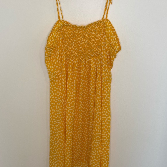 Yellow White Flower Dress | Sundress - Picture 8 of 9